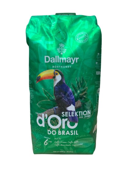 Dallmayr Crema d'oro Selektion des Jahres do Brasil 1kg