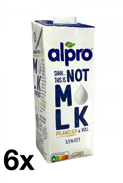 Alpro This is Not Milk 3,5% Haferdrink 6 x 1l pflanzlich