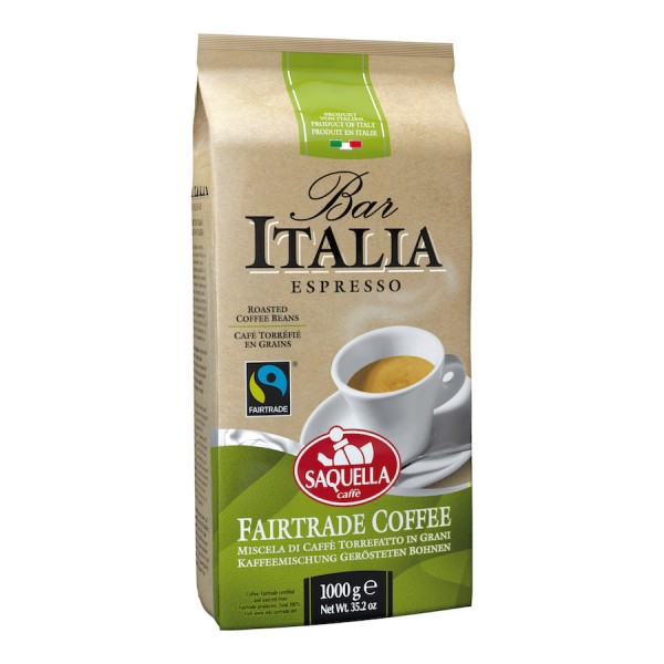 Saquella Bar Italia Fairtrade Espresso 1000g